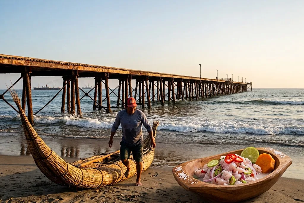 Muelle de Puerto Eten: el azúcar para el mundo y el ferrocarril de la bonanza