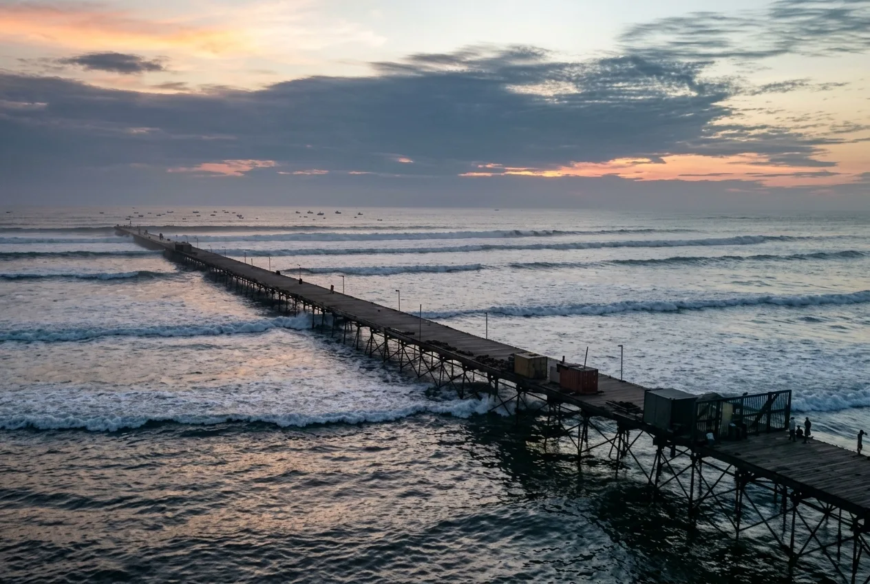 Muelle de Puerto Eten: el azúcar para el mundo y el ferrocarril de la bonanza