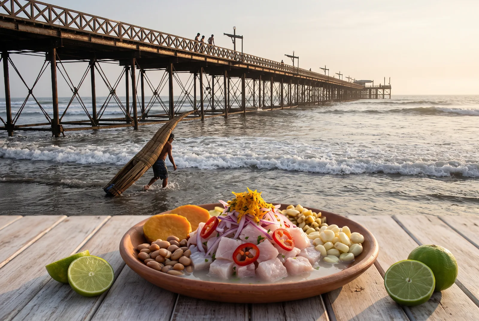 Pimentel, el muelle más largo del Perú: pesca y exquisitez del ceviche
